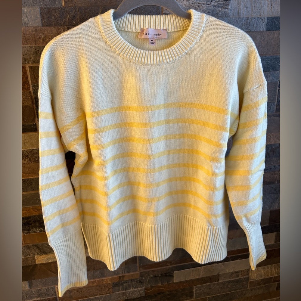 Philosophy Yellow Sweater ❄️